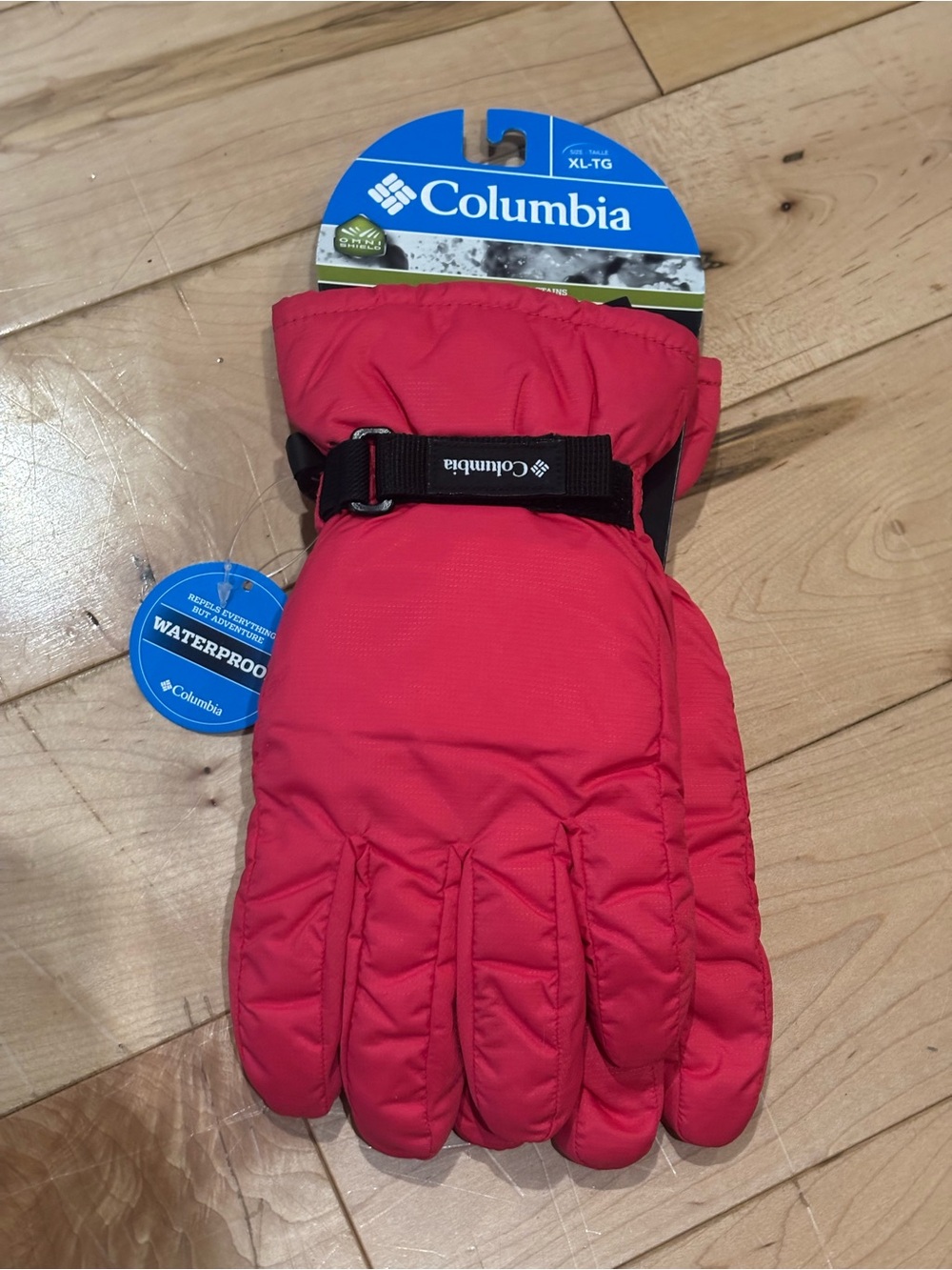 Columbia Waterproof Pink Winter Gloves